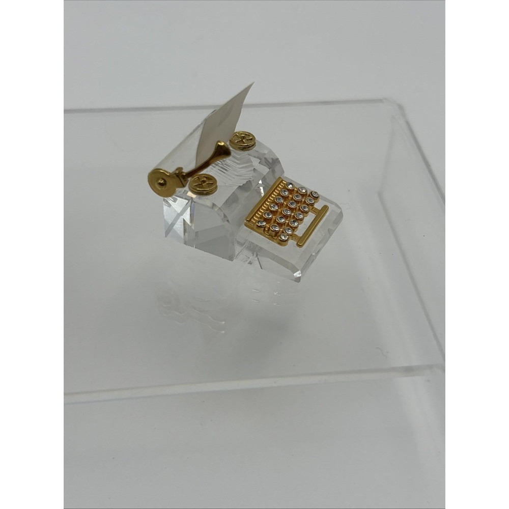 Vtg~Swarovski~Crystal Memories Classics~Mini Typewriter~IOB - Picture 4 of 6